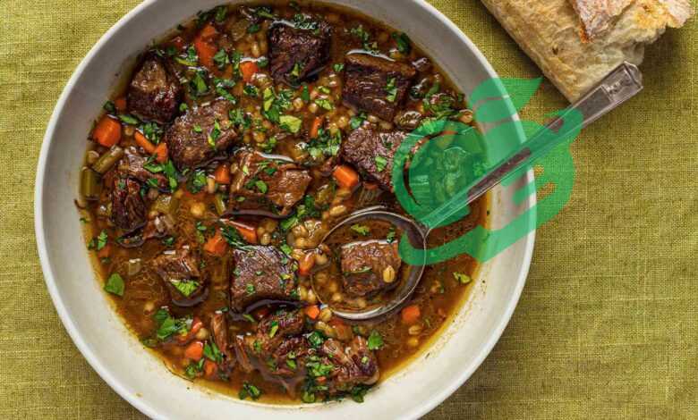 How to Make Hearty Barley Beef Soup at Home