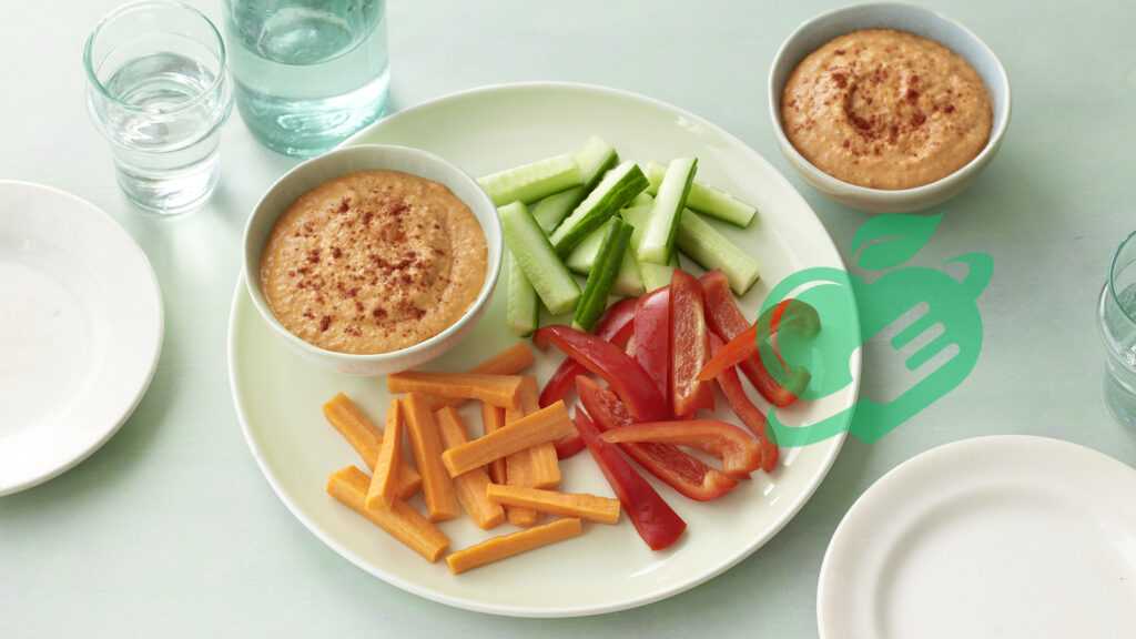 Veggie Sticks with Hummus