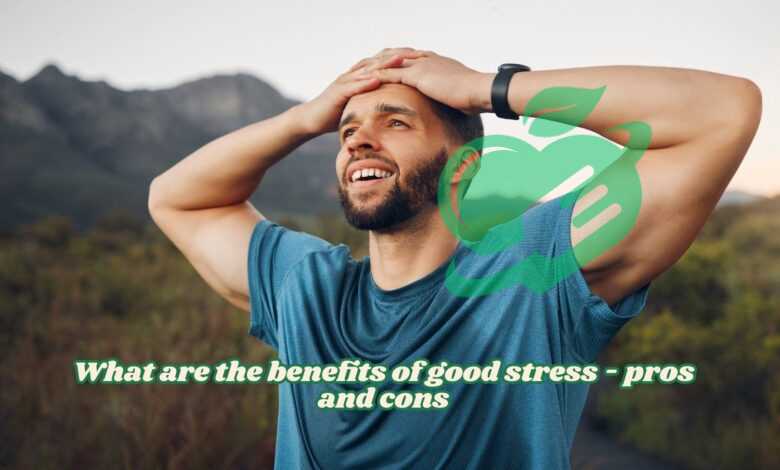 What are the benefits of good stress - pros and cons