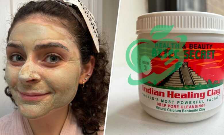 clay mask indian healing